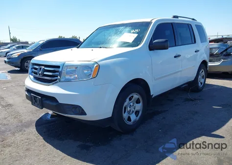 2012 Honda Pilot Lx z USA, uszkodzony, nr VIN 5FNYF3H27CB029672
